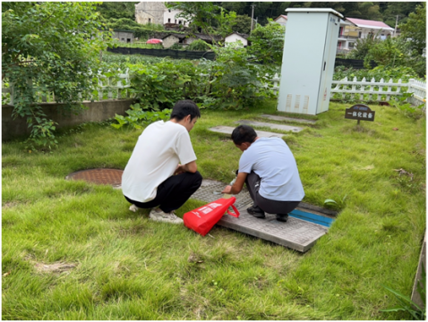 石臺縣生態環境分局開展農村生活污水處理設施專項“體檢”